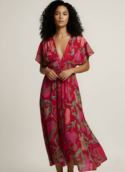 Velvet - Leilani dress in multi
