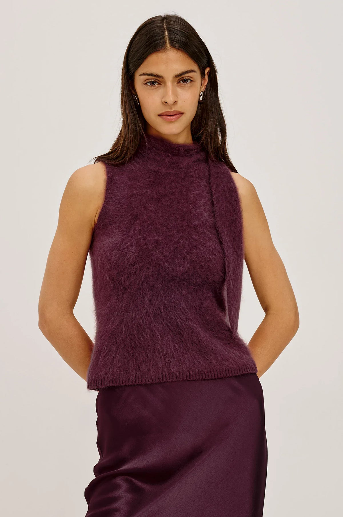 Rails Shirts & Tops Rails - Flora sweater in wine