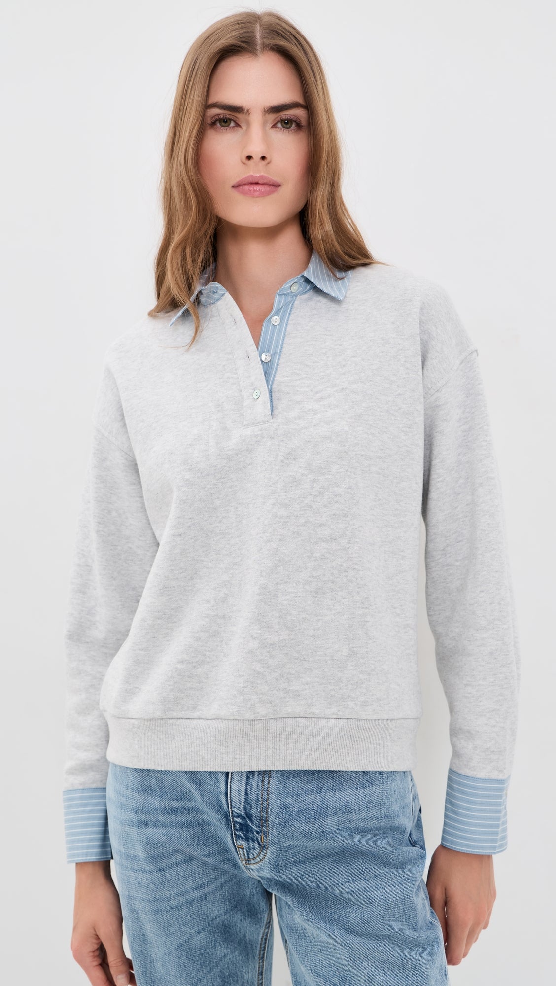 Rails - Zavier sweatshirt in heather grey