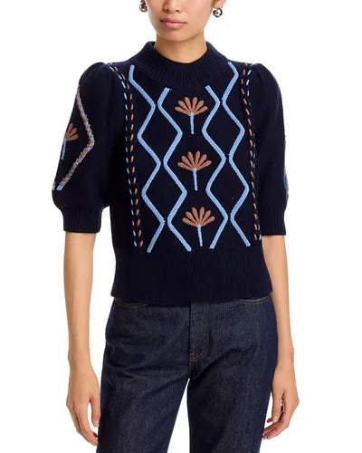 Rails - Addy Sweater in floral gables