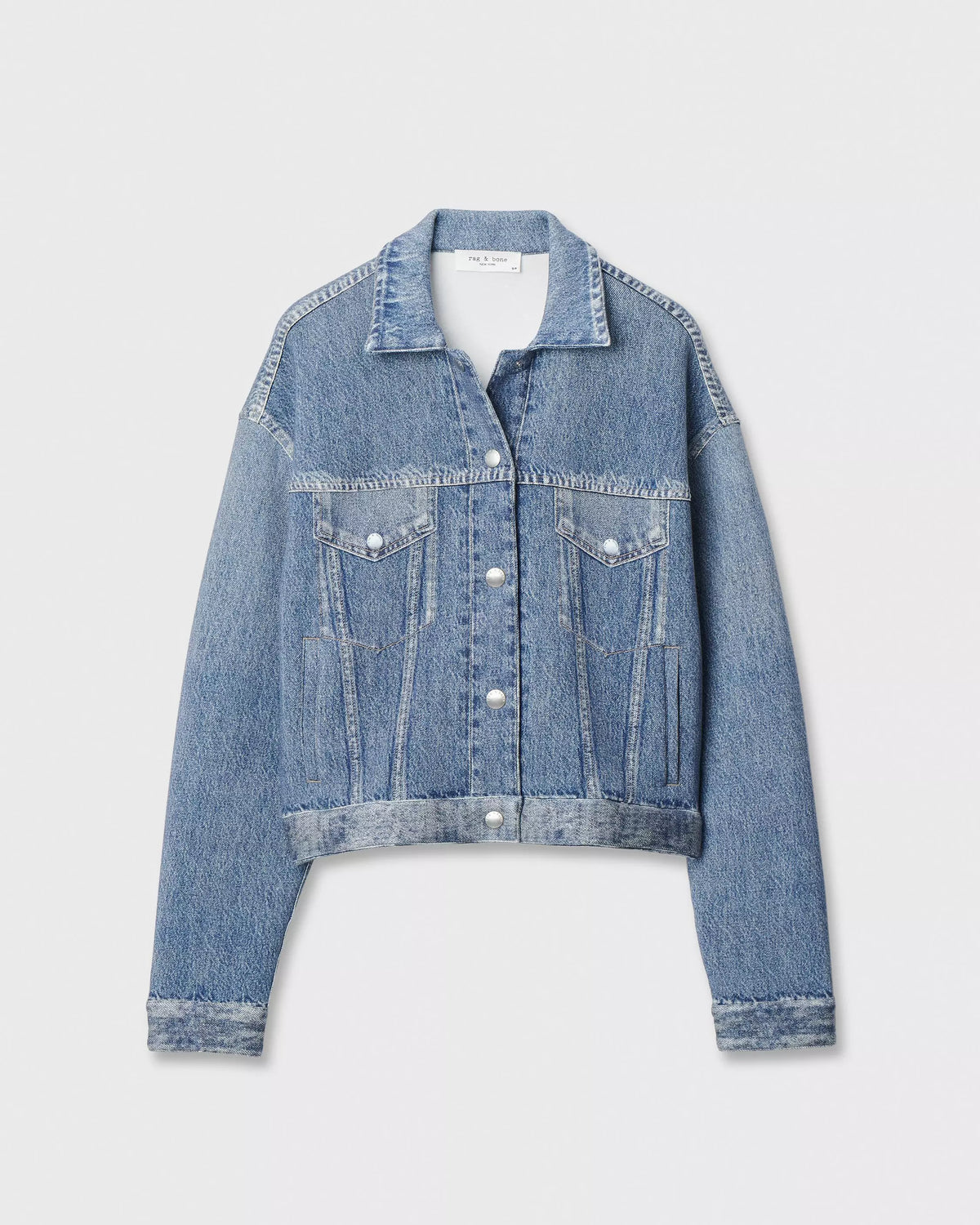 Rag & Bone - RB Miramar Mallow Trucker jacket in sutton