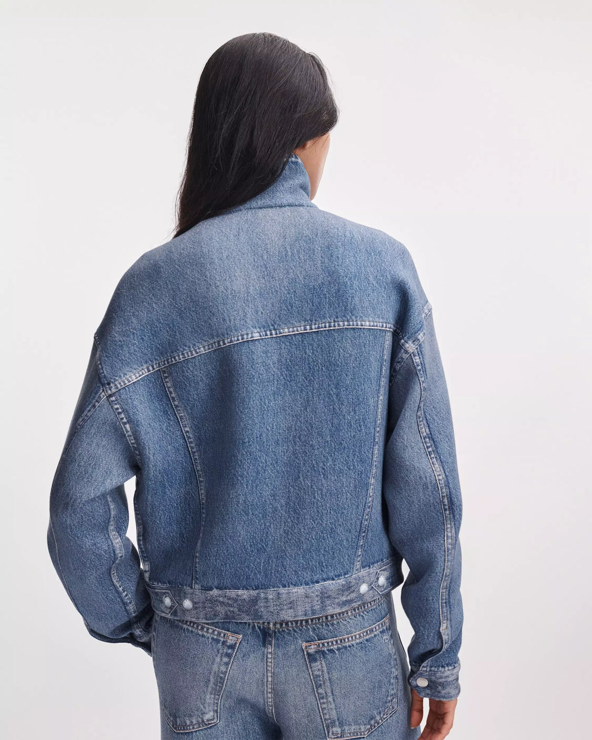Rag & Bone - RB Miramar Mallow Trucker jacket in sutton
