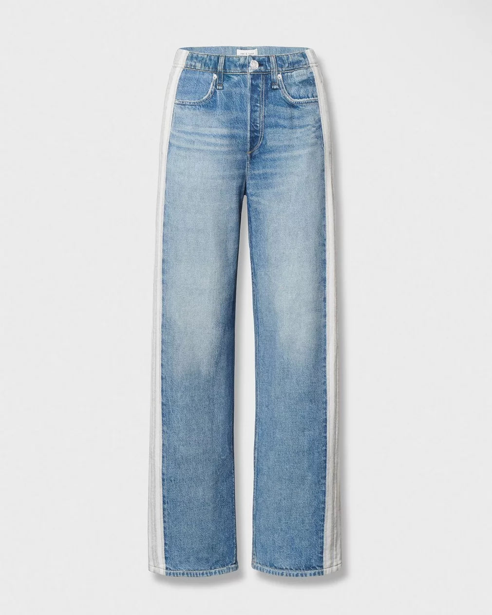 Rag & Bone - Miramar Terry Pull on wide leg pant in sport combo