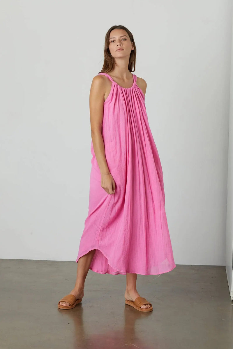 Velvet - Reese dress in Tahiti Pink
