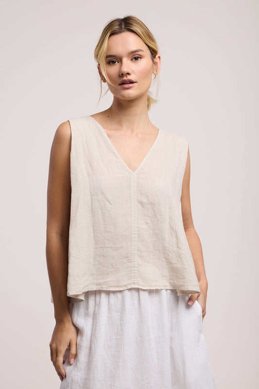Velvet - Renna top in Cobble