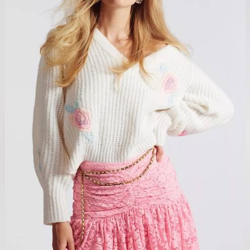 Love Shack Fancy - Ridge V neck sweater