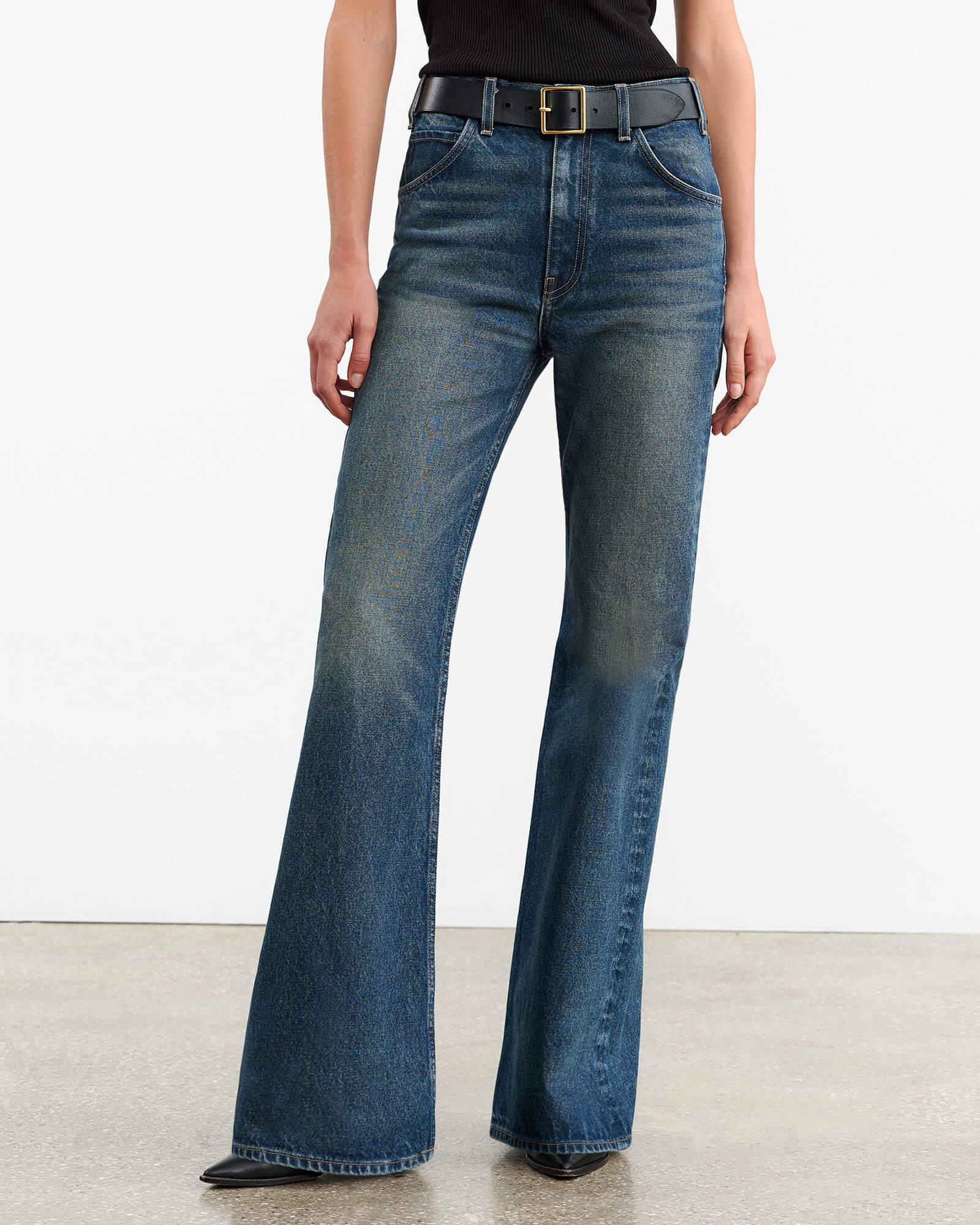 Nili Lotan - Roe Jean in Simon Wash