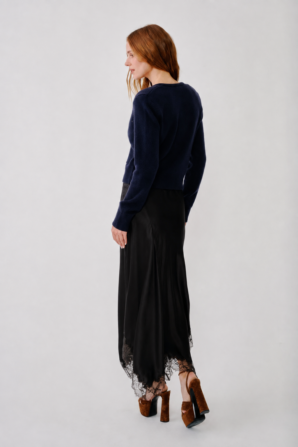 SABLYN - Emilia Cashmere Cardigan in midnight navy