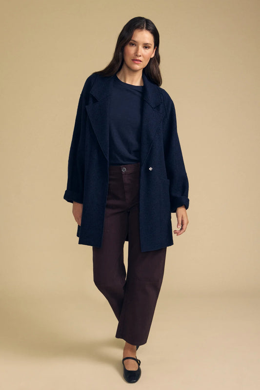 Velvet - Abby blazer in navy