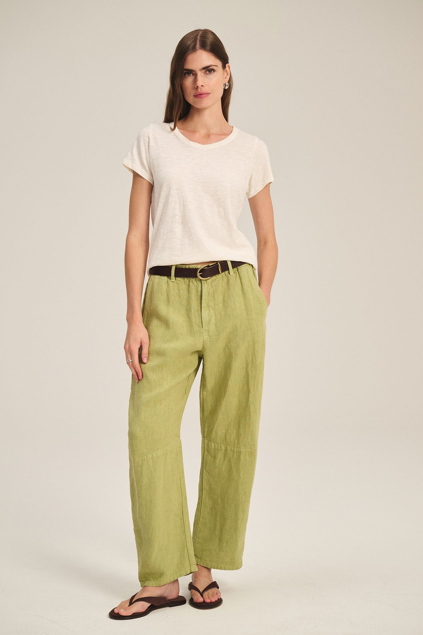 Velvet - Taylor Pant in Moss