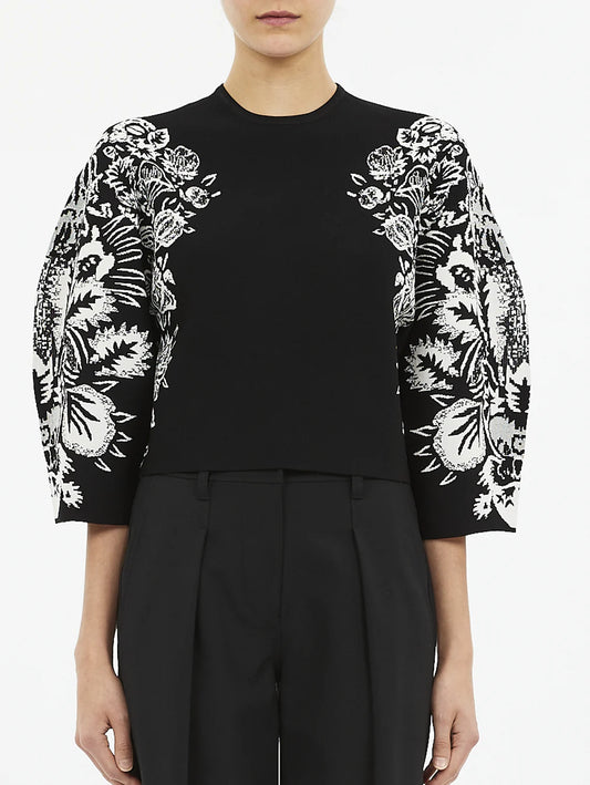 Ulla Johnson - Alara Jacquard Pullover Noir