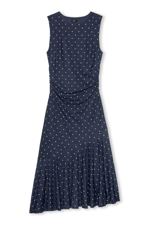 Rails - Daija dress in Navy Polka dots