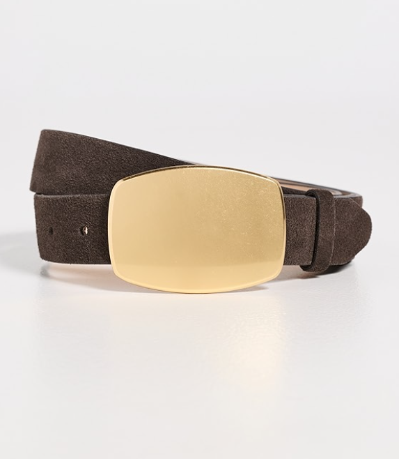 Rag & Bone - Wyatt belt in dark espresso