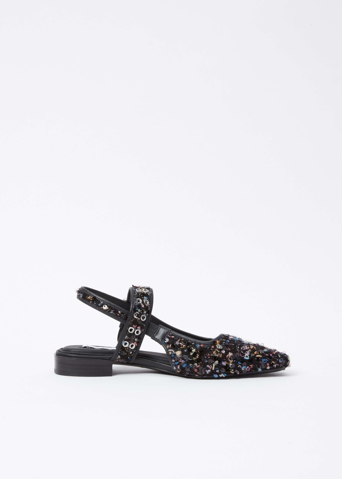 Rag & Bone - Astra Sequin slingback shoe Boucle