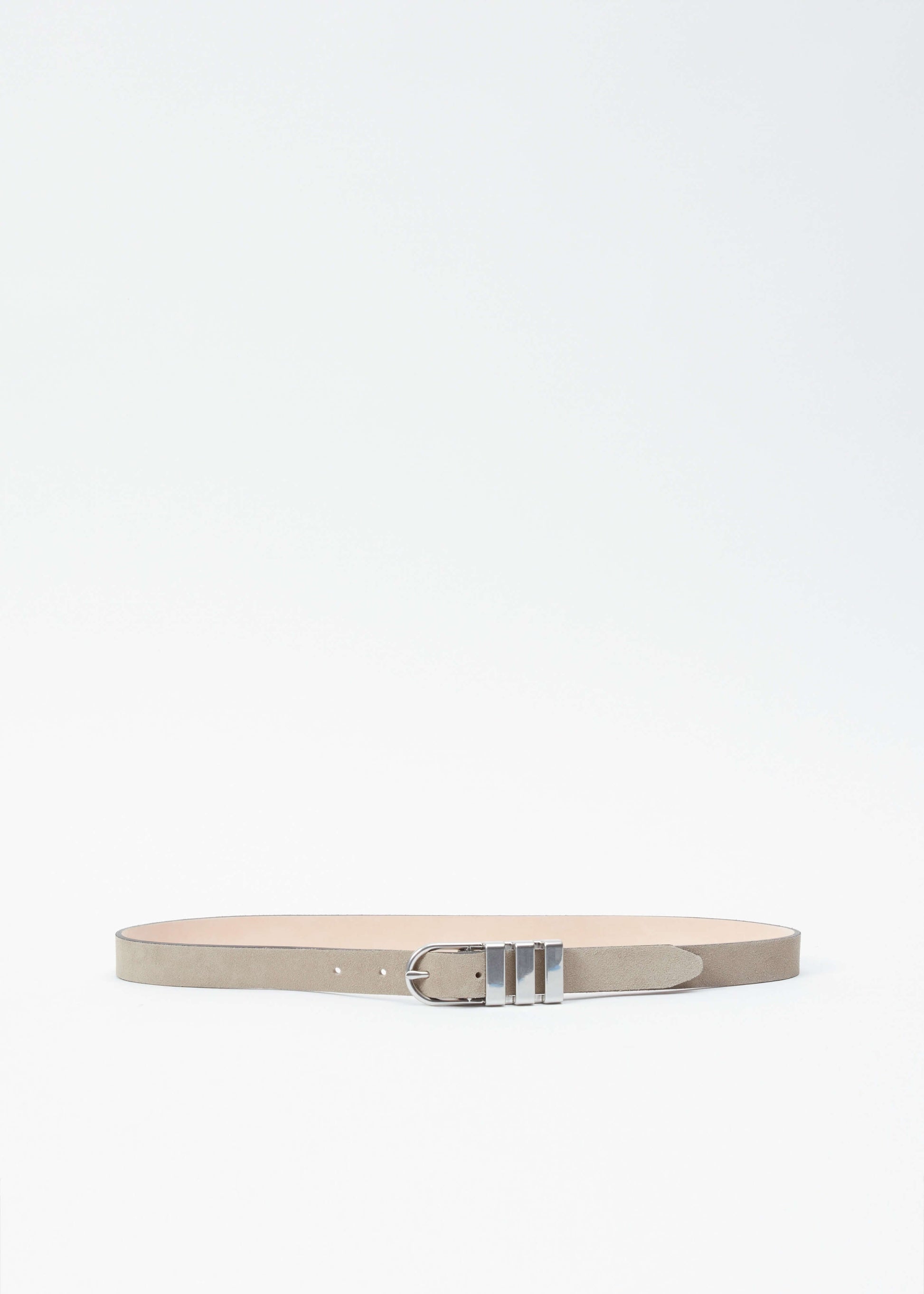 The Porto. Secured with a custom triple-bar buckle belt, our English crafted belt is the ideal understated statement.