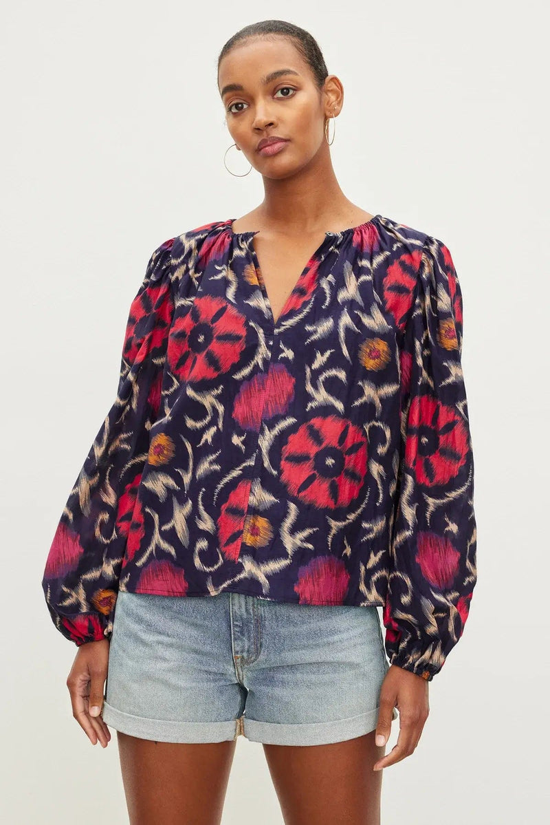 Velvet Sweaters Velvet by Graham & Spencer - Fraser silk Top