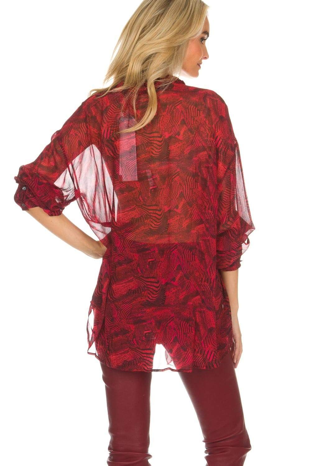 IRO Reason Shirt in Red 