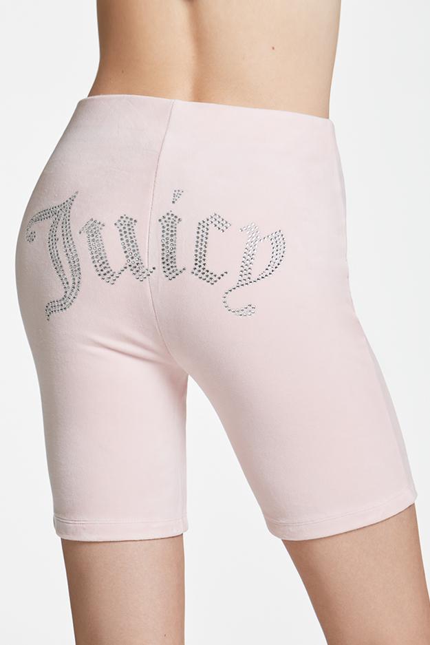 Juicy Couture - Long Biker Short in Charming Pink