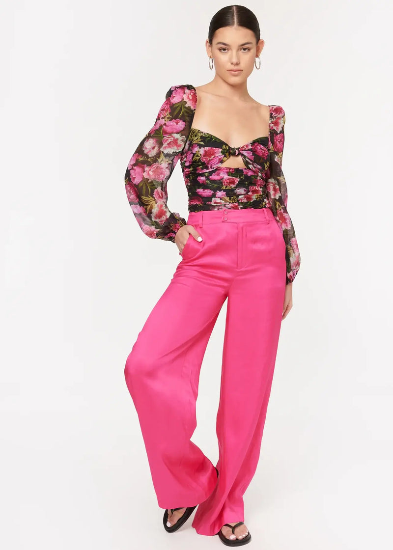CAMI NYC - Kimmy Bodysuit in Plum Blossom - women's silk lingerie – dress  San Francisco