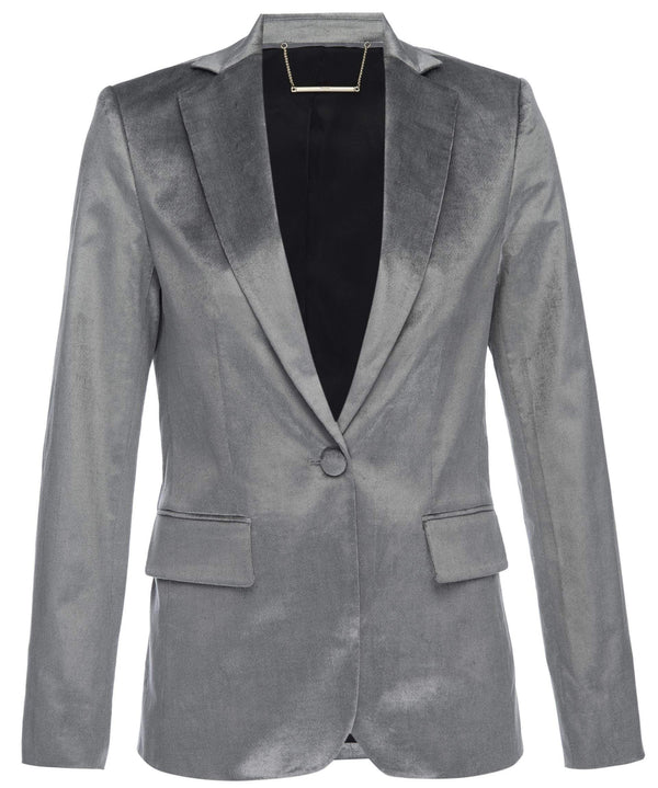  Classic Blazer in Silver by Frame