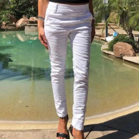 Bevy Flog Pants Bevy Flog - Dafna in White Snake